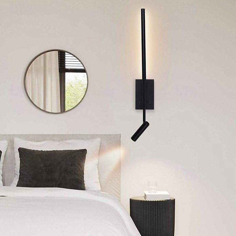 Moderne LED-Wandleuchte mit Lesefunktion aus Acrylglas 2026 - $129.99 –P4