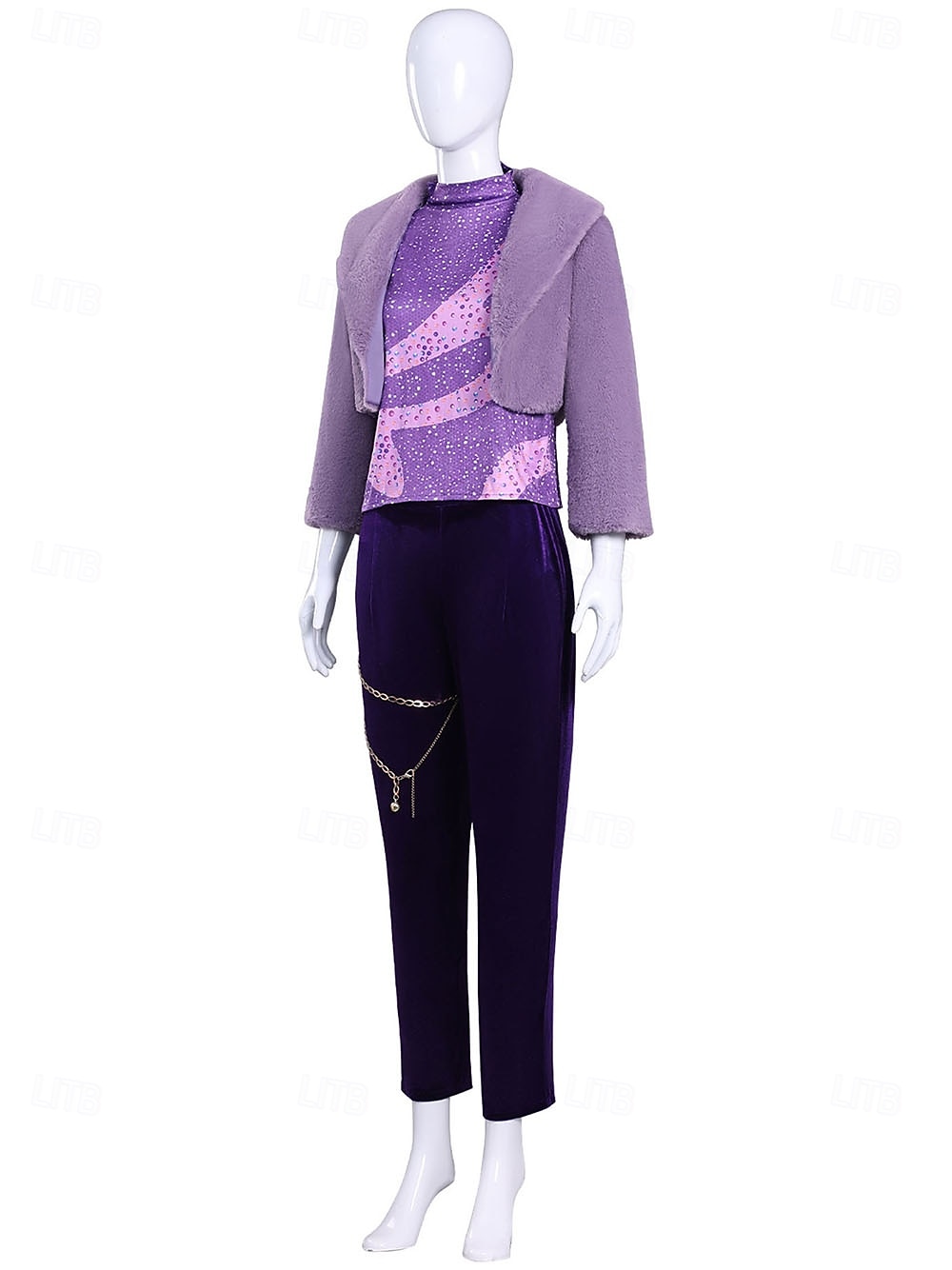 Animal Detective Sparkling Animal Singer Pop Star Sheep Gazelle Dress Fancy Costume Carnival Costume Cosplay Costume for Girls' Kids Adults' Carnival Party Performance 2026 - $81.99 –P6