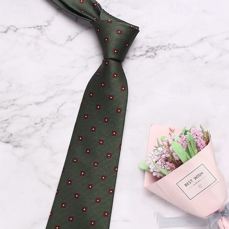 Homme Cravates Mode Classique Moderne Contemporain Géométrique À Motifs Fête de mariage Tenue quotidienne de 2026 ? $8.99 –P3