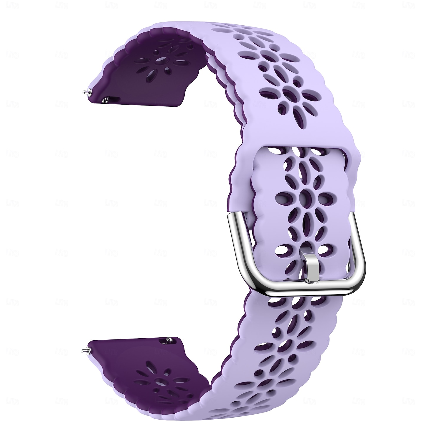 צפו בנד ל Samsung Galaxy Watch 7/6/5/4 40/44mm, Watch 6 Classic 43/47mm, Watch 4 Classic 42/46mm סיליקוןריצה תַחֲלִיף רצועה מתכוונן אבזם מודרני מודפס פרחוני צמיד 2026 - E£623.29 –P2