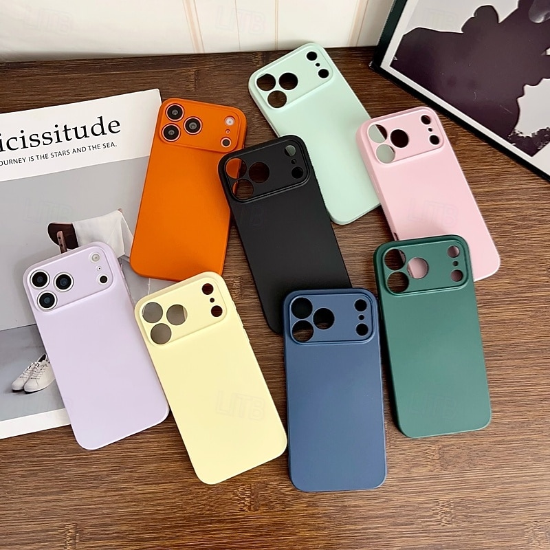 هاتف غطاء من أجل iPhone 17 Pro Max 17 Air 16 15 14 Pro Max Plus 13 Pro Max غطاء خلفي ضد الصدمات مكتب  /  الأعمال TPU 2026 - $11.99 –P6