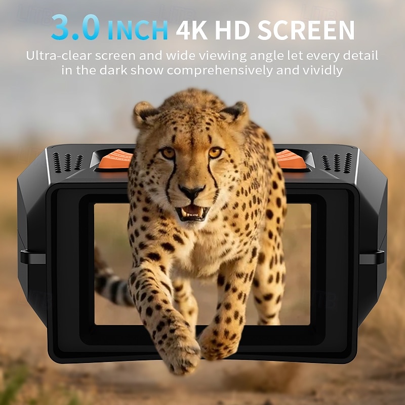 Бинокль 1080p, инфракрасный прибор ночного видения, 5-кратный зум, работающий днем и ночью, может снимать фото и видео с цифровым зумом, подходит для путешествий на открытом воздухе и ночного видения 2026 - $103.99 –P6