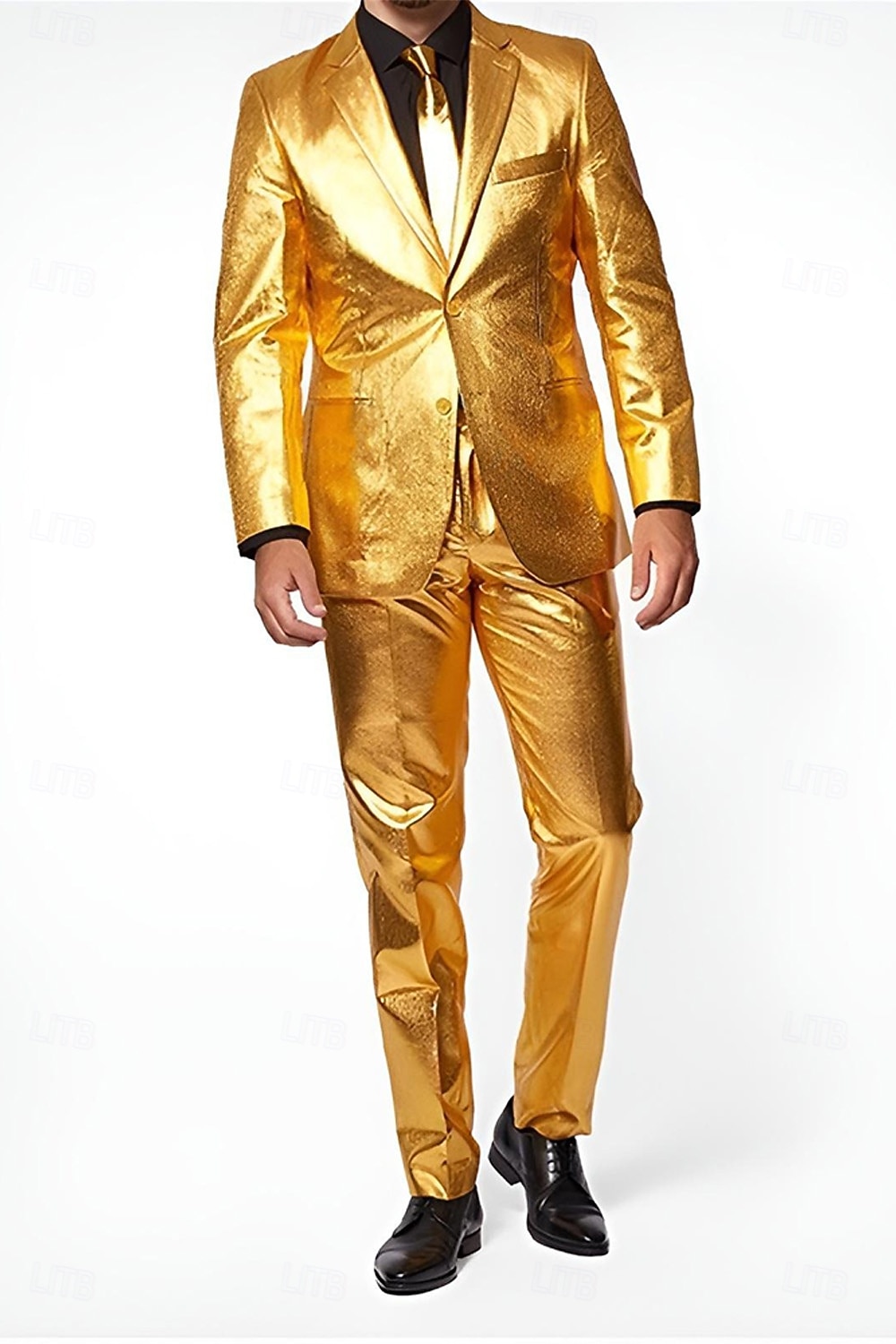 Metallico Disco Anni '80 Pantaloni Abiti Completi & Blazer Disco Costume Per uomo Costume di Carnevale Natale Carnevale martedì grasso Festa / Sera Parata dell'Orgoglio Mese dell'orgoglio Adulti del 2026 a $77.99 –P2