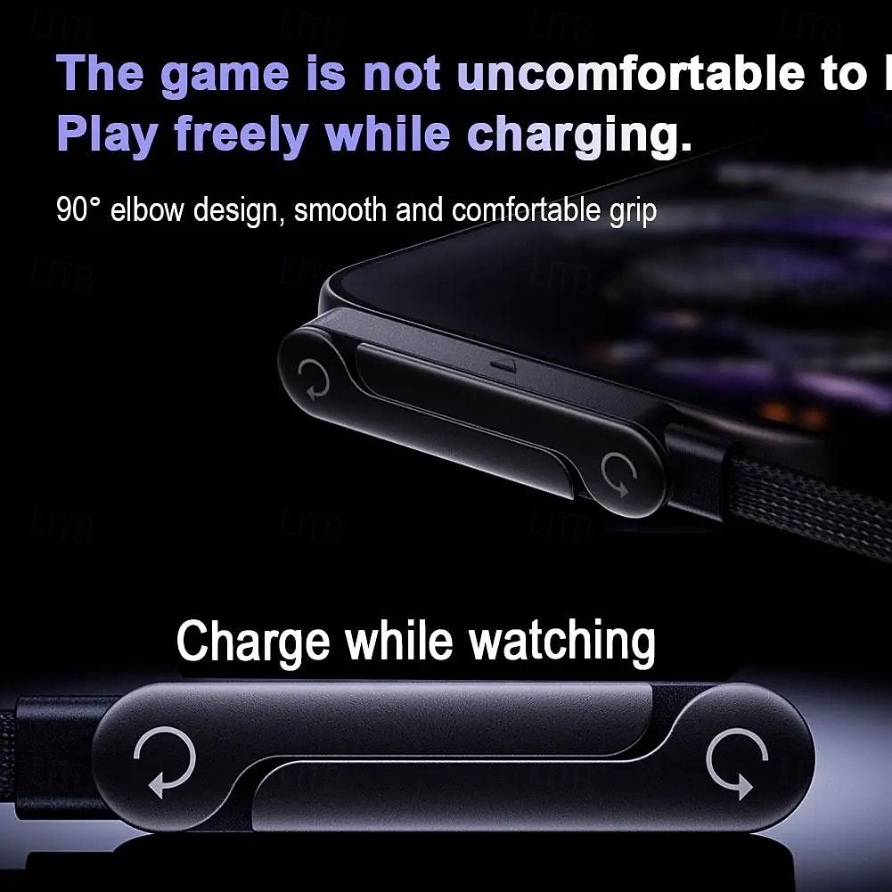 1er Pack USB-C-Kabel Lightning-Kabel 100W 5FT USB A zu USB C USB-C zu USB-C USB-C zu Lightning 6 A Ladekabel Schnellladung Hohe Datenübertragung Nylon geflochten Langlebig Magnetisch Für iPhone 2026 - $19.99 –P2