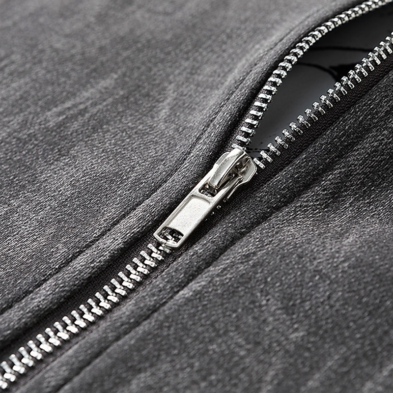 Homme Veste Légère Veste Décontractée Quotidien Extérieur Avec Poches Printemps Automne Uni Streetwear Élégant Col Rabattu Régulier Violet Vert Gris foncé Veste de 2026 ? $53.99 –P8