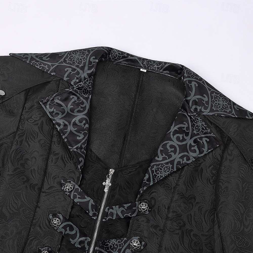 Retrò Vintage Rococò Medievale Cappotto Smoking Frac Lunghe Costume Per uomo Reale Halloween Carnevale Feste LARP Fiera Rinascimentale Adulti Cappotto del 2026 a $80.99 –P14