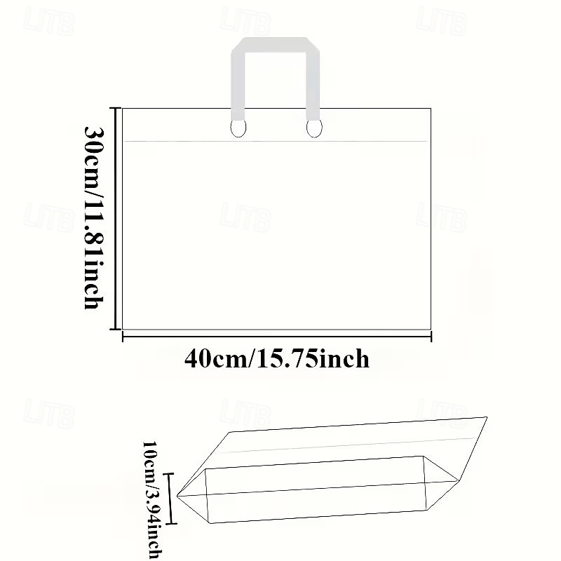 50 шт. подарочных пакетов ко Дню Святого Патрика пакеты на тему трилистник многоразовые сумки для одежды покупок Дня Святого Валентина Дня Богинь Дня Матери утолщённые зелёные сумки 2026 - $15.99 –P6