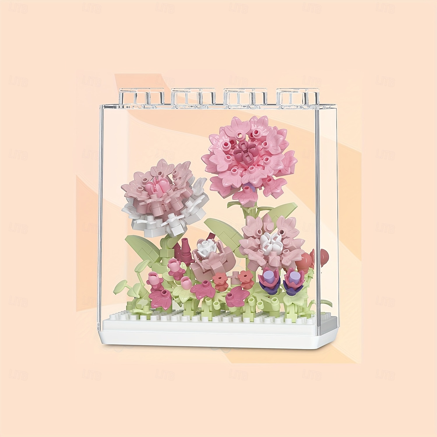 Jeu de construction de fleurs en 4D à monter soi-même, collection de mini-briques florales colorées, kit de construction en plastique ABS sur le thème du jardin, cadeau créatif pour les enfants de 8 de 2026 ? $9.99 –P6