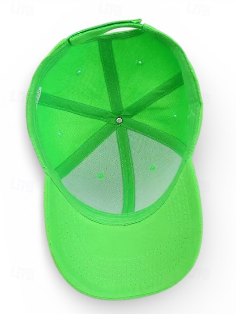 Casquette unisexe ornée de strass, en polyester, décoration scintillante, disponible en plusieurs couleurs, idéale pour la Saint-Patrick, le carnaval et au quotidien. de 2026 ? $14.99 –P11
