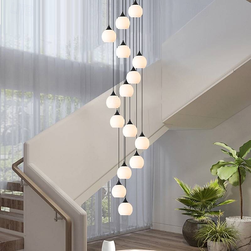 Suspensions LED modernes – lustres élégants pour escalier & salon de 2026 ? $406.75 –P9