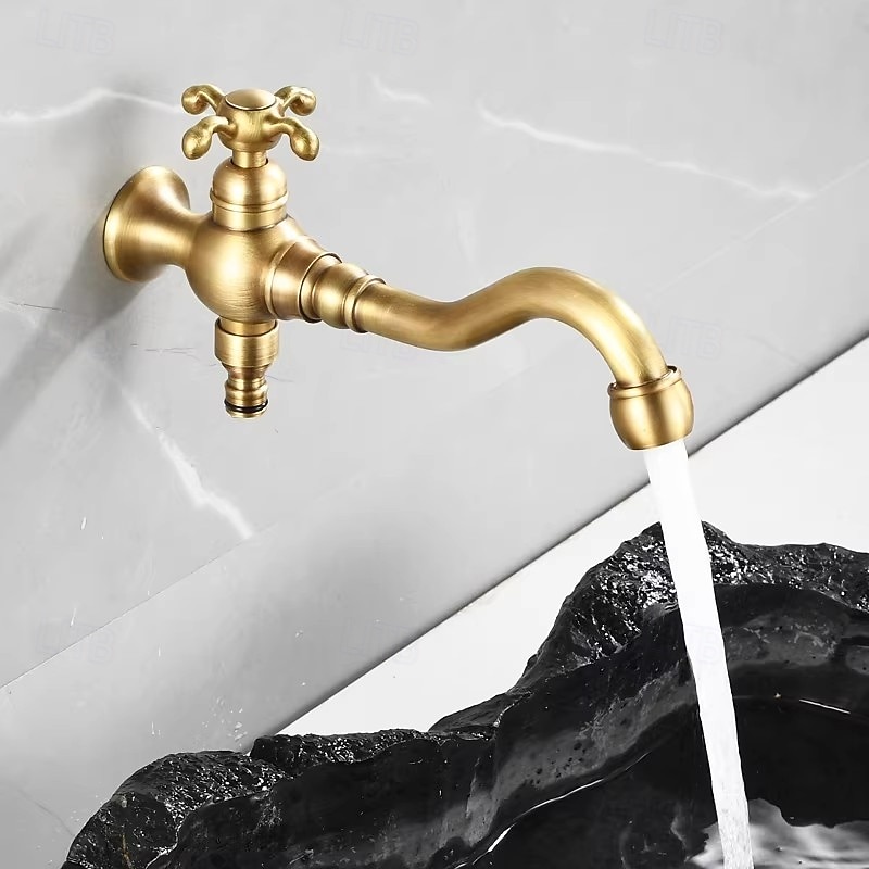 Waschbeckenarmatur - drehbar Chrom Wandinstallation Einhebel EinlochBath Taps 2026 - $145.99 –P4