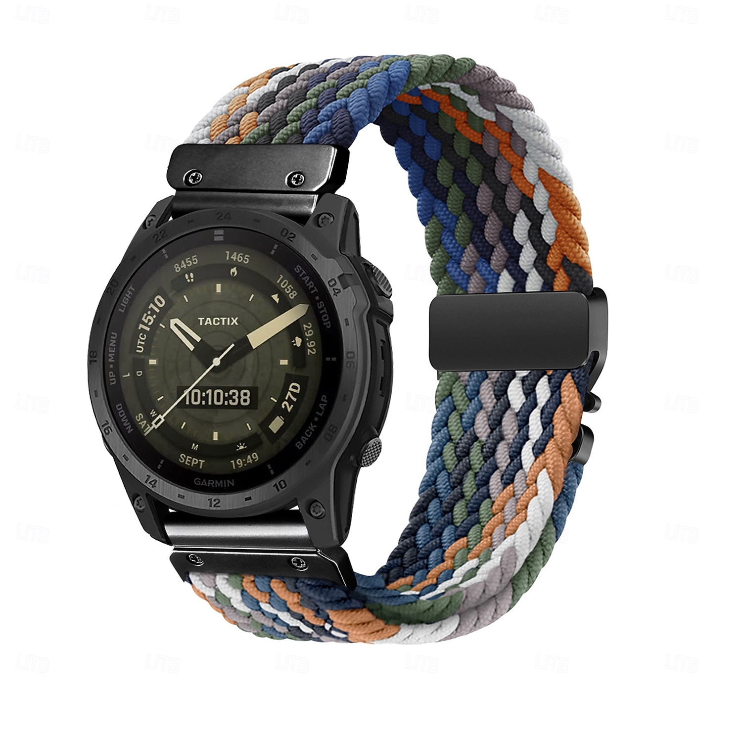 Bracelet de montre connectée Quickfit en silicone 22 mm et 26 mm pour Garmin Fenix 7X, 7 Solar, 6X, 6 Pro, 5, 5X Plus, 3, 3HR et Epix de 2026 ? $15.99 –P7