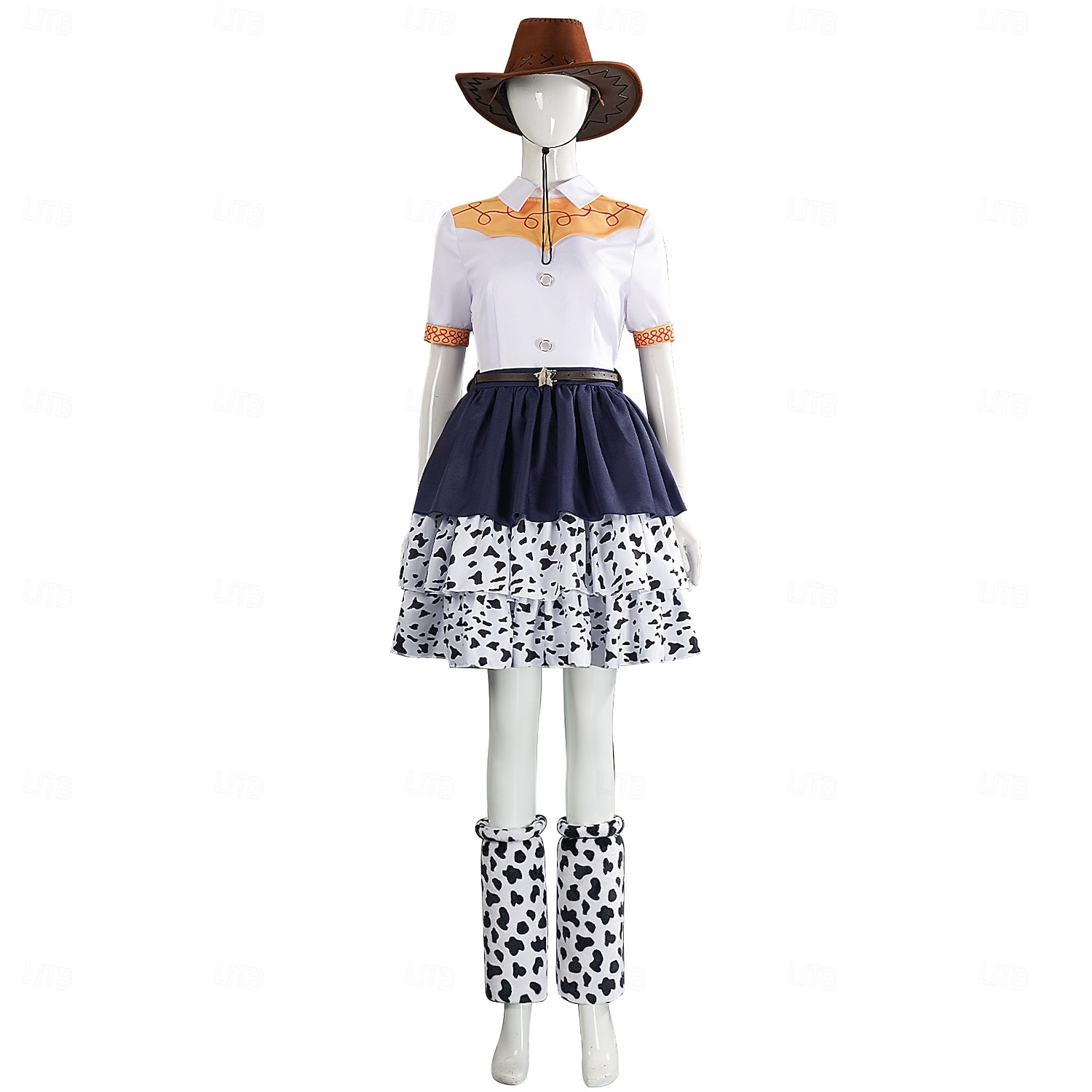 Jessie Halloween Props Masquerade Fancy Costume Carnival Costume Cosplay Halloween for Girls' Adults Christmas New Year Party Casual Daily 2026 - $55.99 –P3