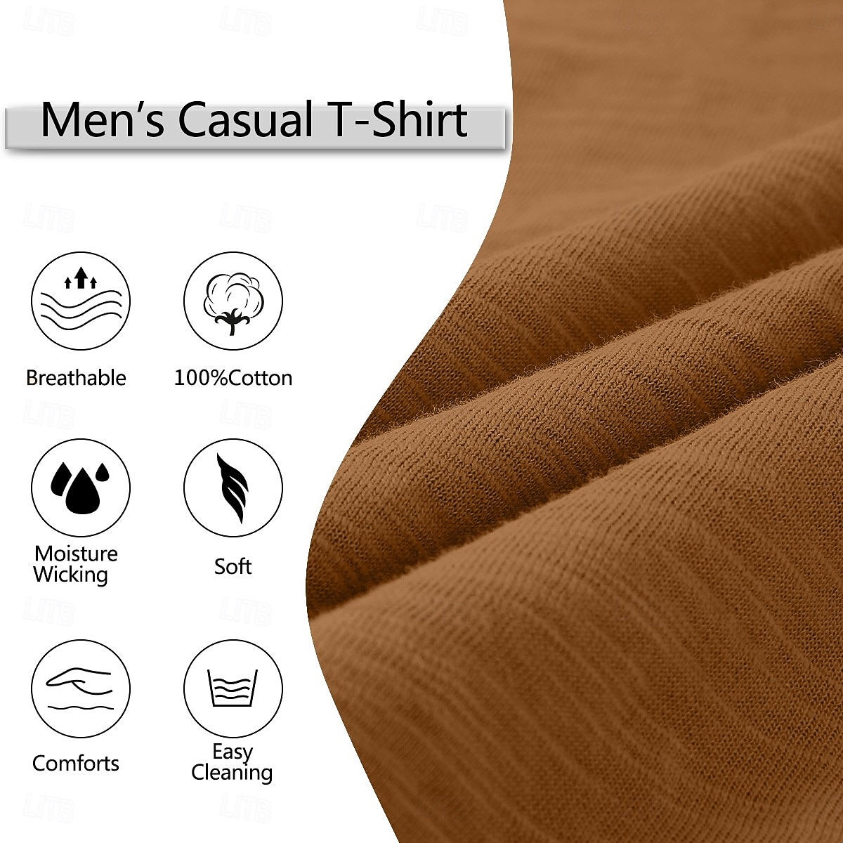 Herren T-Shirt T-Shirt aus 100 % Baumwolle Kurze Ärmel Rundhalsausschnitt Sommer Frühling & Herbst Einfach Texture Mode Designer Basic Klassicher Stil Lässig Urlaub Straße Blau Schwarz Weiß Top 2026 - AU $24.39 –P6