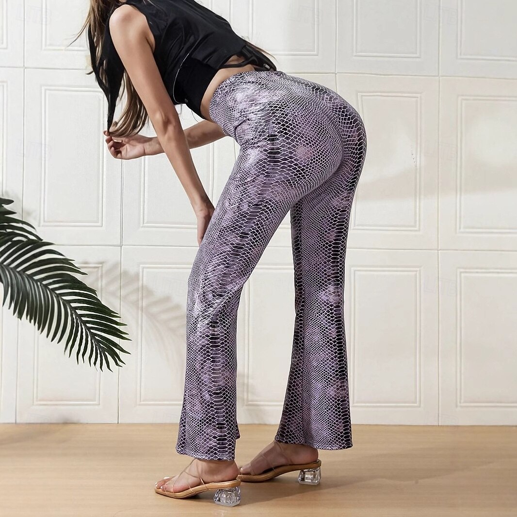 דִיסקוֹ שנות ה-80 מִכְנָסַיִים דיסקו תחפושות בגדי ריקוד נשים תחפושת קרנבל נשף מסכות מארדי גרא יום יומי\קז'ואל מצעד הגאווה חודש הגאווה מבוגרים מכנסיים 2026 - $54.99 –P5