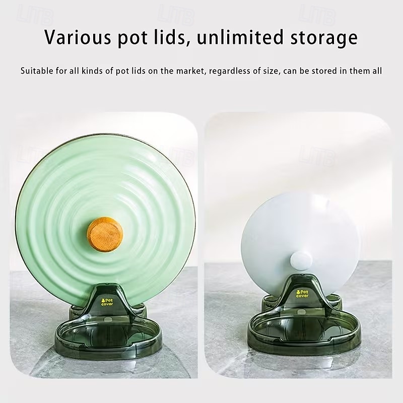 Confezione da 2 porta spatole da cucina multifunzione con supporto per coperchio per fornelli, porta mestoli per evitare che l'acqua goccioli per accessori da cucina del 2026 a $13.99 –P5