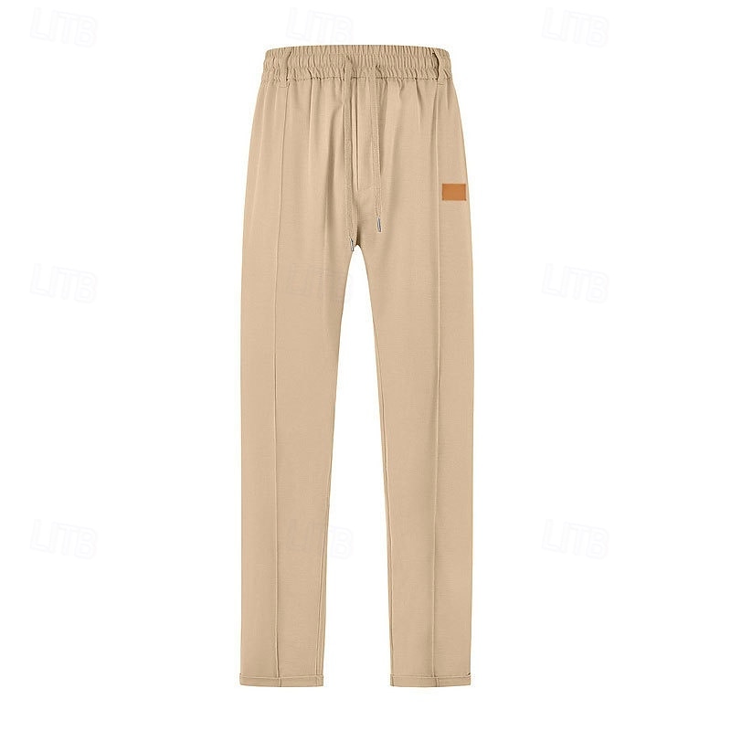 Herren Hose Freizeithose Baggy-Hosen Kordelzug Tasche Elastischer Bund Einfach Komfort Weich Lässig Täglich Outdoor Urlaub Mode Schwarz Armeegrün 2026 - $26.99 –P6