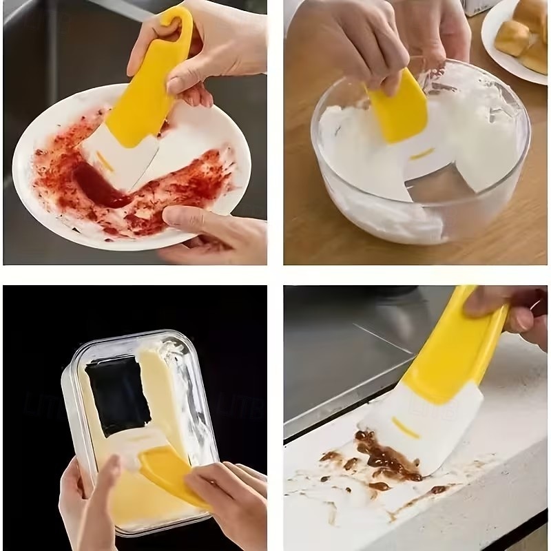 5/10 db-os konyhai, élelmiszeripari szilikon spatula, hőálló, csúszásmentes nyéllel, ideális főzéshez, sütéshez és keveréshez, biztonságos tapadásmentes edényekhez, könnyen tisztítható 2026 - $9.99 –P8