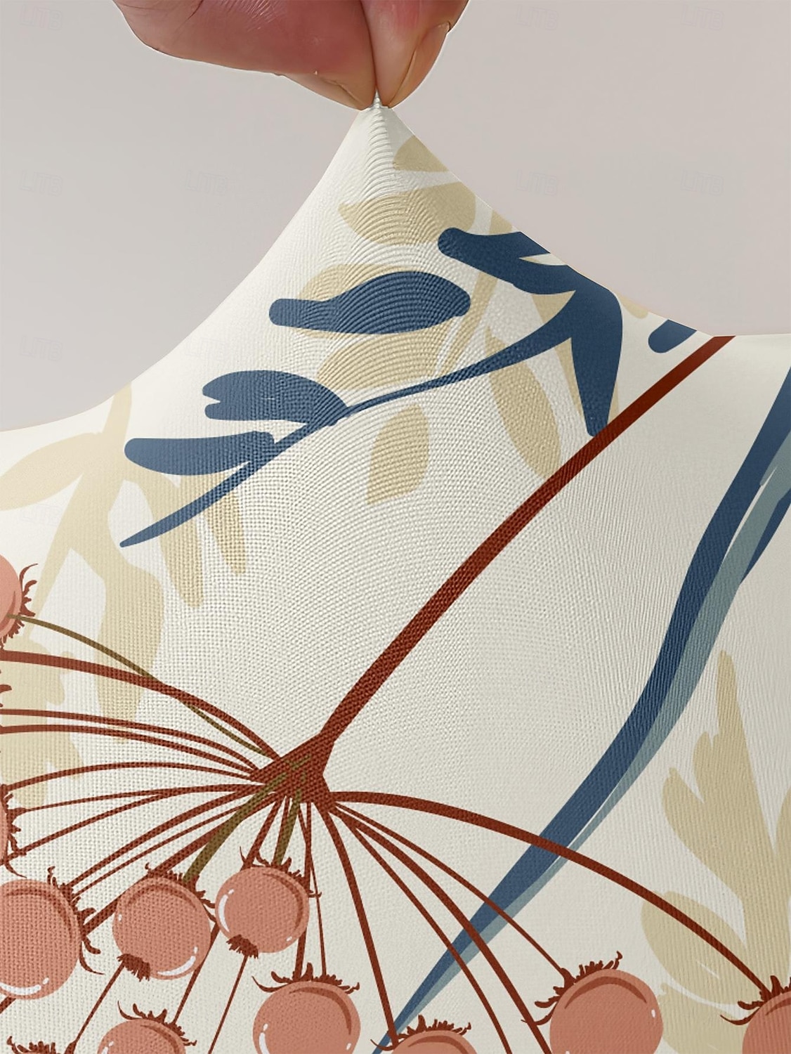 Funda para sillón orejero de poliéster con estampado geométrico, a rayas y flores, para sala de estar, dormitorio y oficina en casa. 2026 - $88.99 –P3