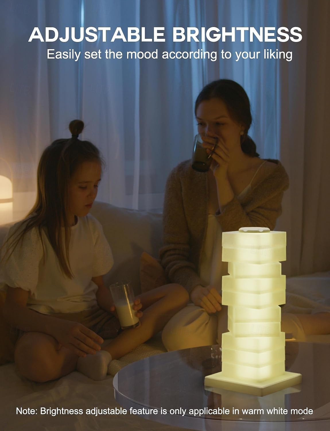 luce LED girevole assemblata fai da te, commutazione luce bianca e arcobaleno, utilizzata per lampade da scrivania da ufficio, luci da tavolo da gioco e luci notturne da comodino, regalo ideale del 2026 a $25.99 –P6