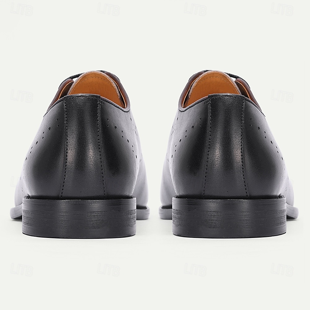 scarpe eleganti nere da uomo: eleganti e comode, perfette per matrimoni, riunioni formali e occasioni speciali del 2026 a $89.99 –P5