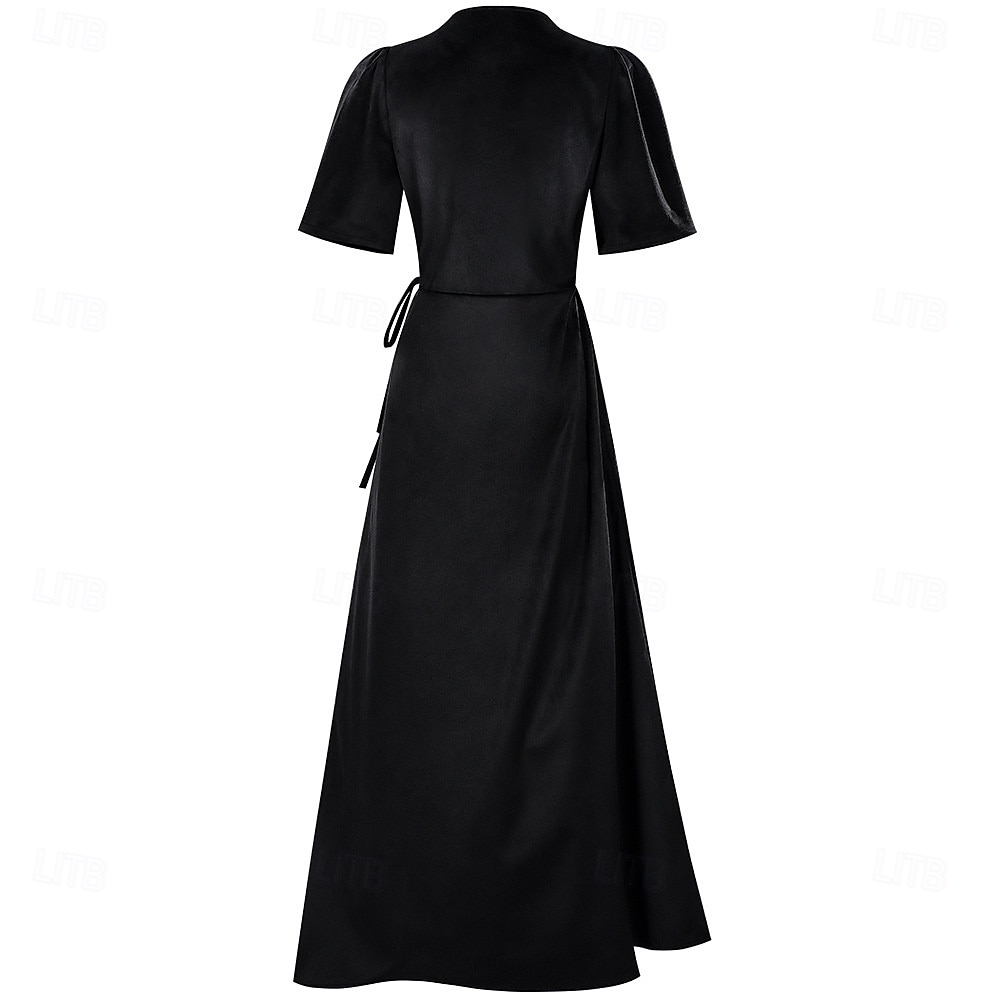 Anni Ruggenti Anni 1920 Lunghezza al pavimento Vestito Lunghe Il grande Gatsby Linea ad A Scollo a V Costume Per donna Natale Carnevale Feste Formale Cocktail party Adulti Vestito Inverno del 2026 a $38.99 –P7