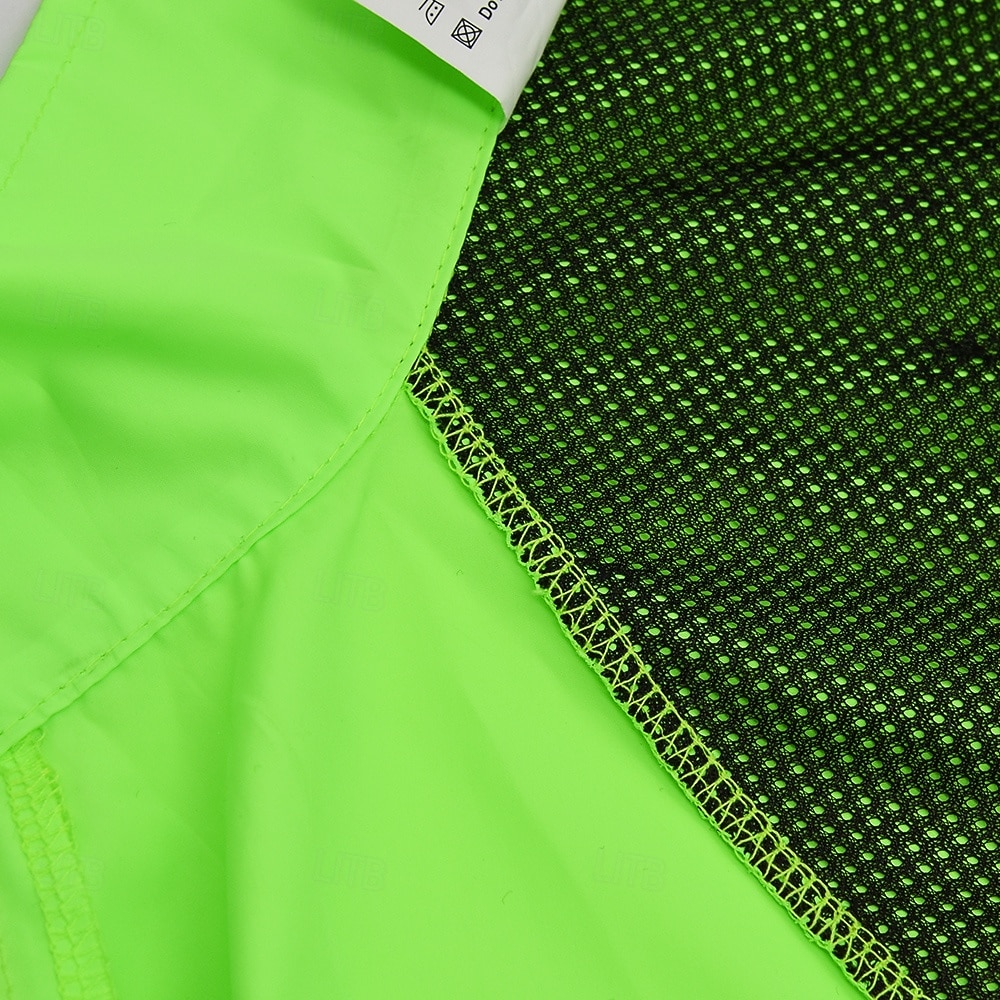 WOSAWE Men's Windbreaker Cycling Jersey Cycling Jacket High Visibility Waterproof Windproof Cycling Bike Jacket Windbreaker Mountain Bike MTB Road Bike Cycling City Bike Cycling Navy Green Black Bike 2026 - $39.99 –P15