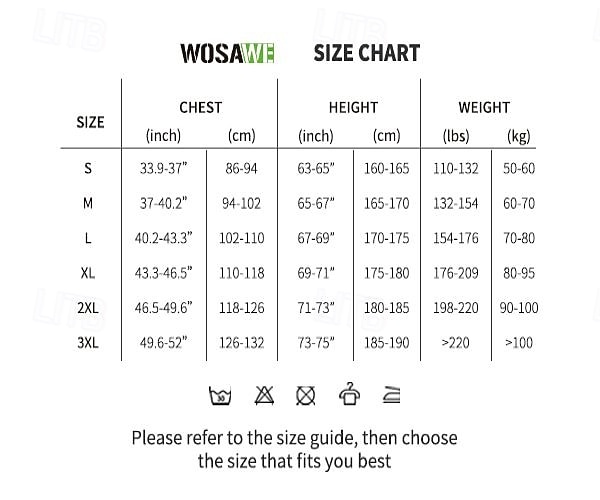 WOSAWE Men's Windbreaker Cycling Jersey Cycling Jacket High Visibility Waterproof Windproof Cycling Bike Jacket Windbreaker Mountain Bike MTB Road Bike Cycling City Bike Cycling Navy Green Black Bike 2026 - $39.99 –P1