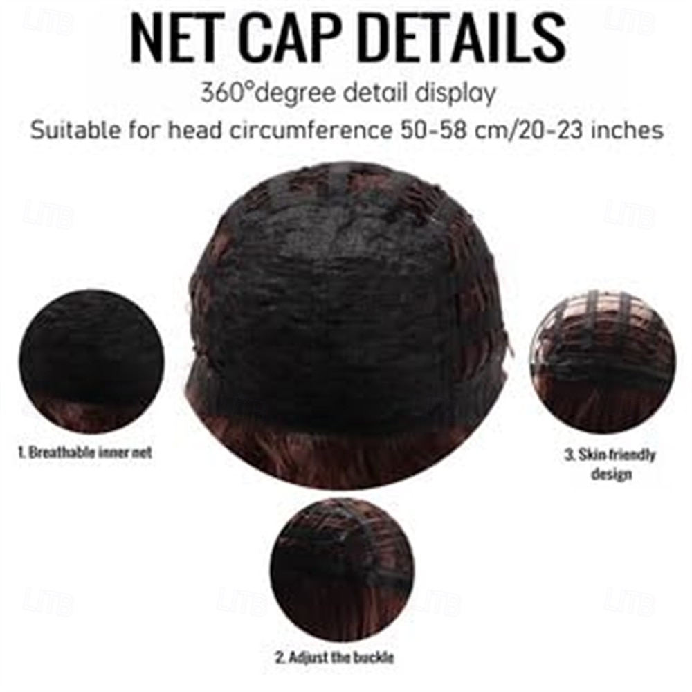 поп-рок 70-х &Забавный мужской парик в стиле 80-х 2026 - $29.99 –P4