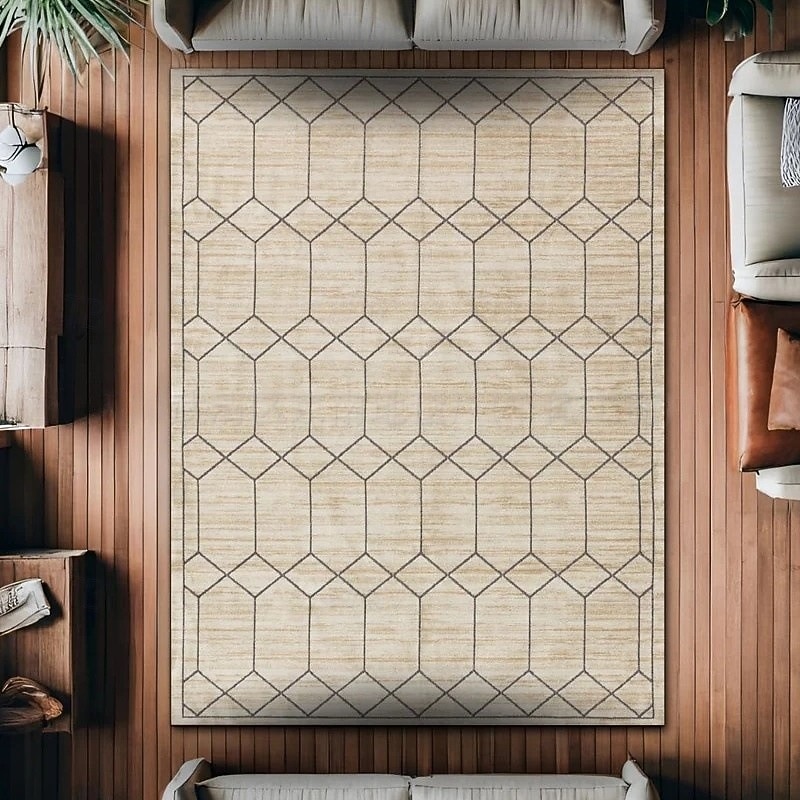 Vintage persisk matta, fläckbeständig och lätt att rengöra, etnisk soffpläd, halkfri sängmatta i sovrummet, slitstark och elegant golvdekor i vardagsrummet 2026 - $3.99 –P23