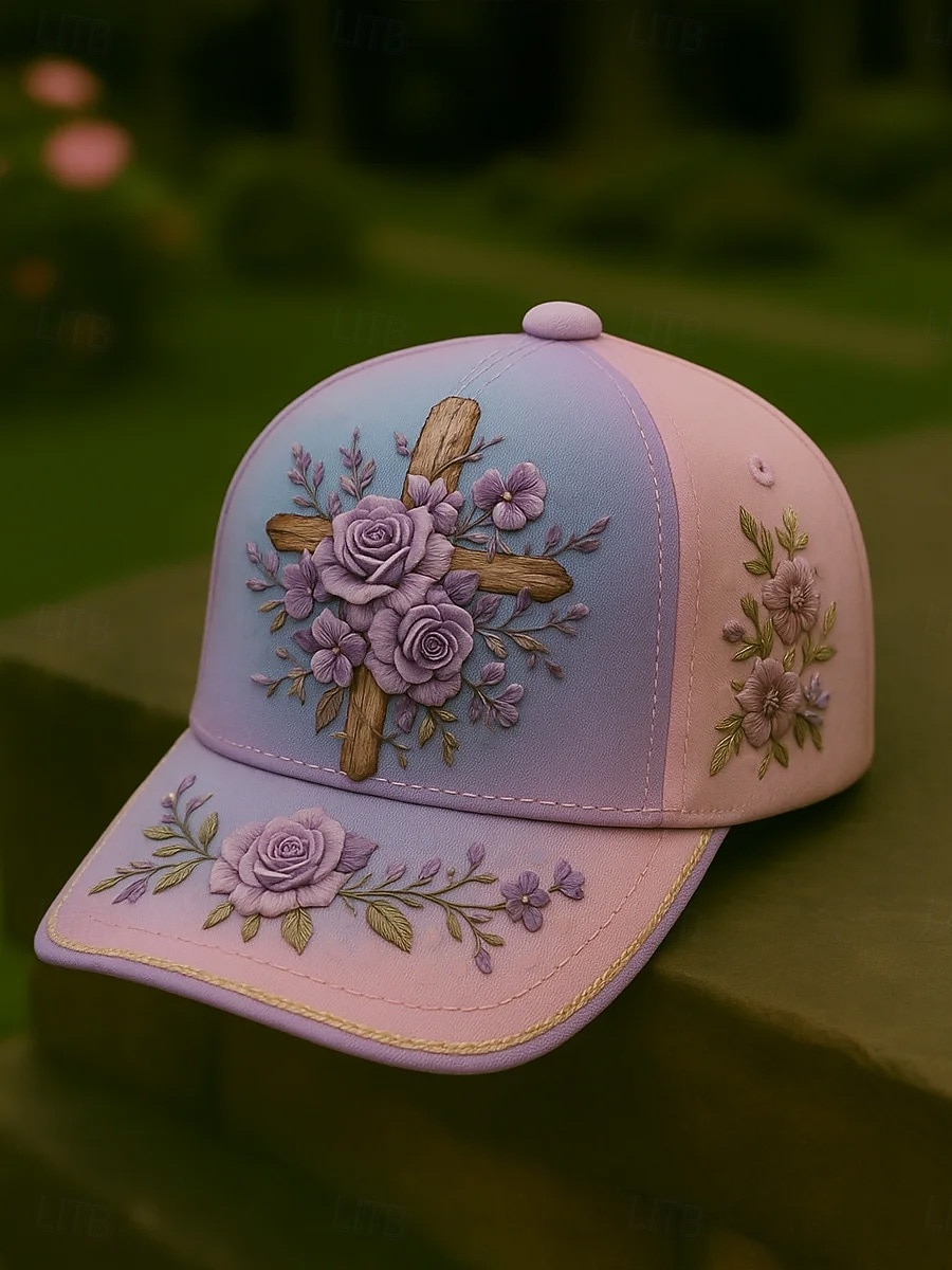 Sukupuolineutraali Hattu Pesäpallolippis Mukavuus Urheilu Päivittäin ulko- Kukka 2026 - $14.99 –P1