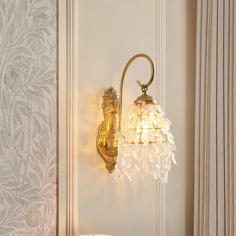 rench Wall Lights Wall Sconces Copper Gold Wall Lights Aisle Lighting Creative Bedside Lamps Crystal Chandelier,Chandelier Light 2026 - $295.39 –P1