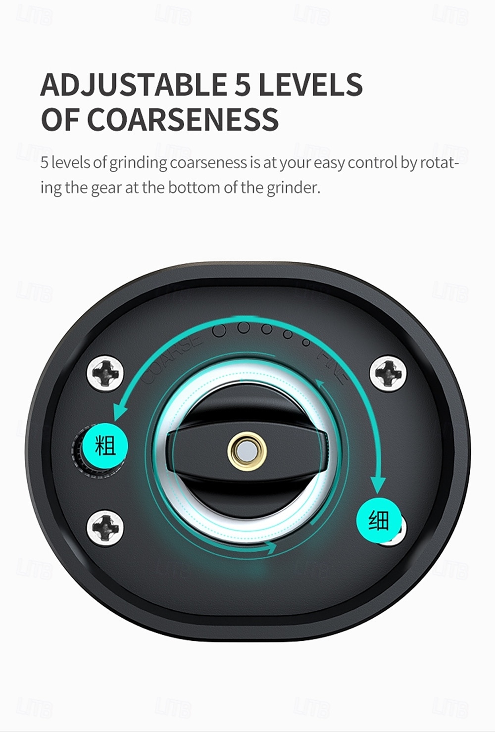 Electric Salt and Pepper Grinder Battery Powered for Convenience (batteries Not Included) Two-pack with Base Practical White LED Light Adjustable Coarseness One-button Operation Stylish Black Fi 2026 - $42.99 –P4