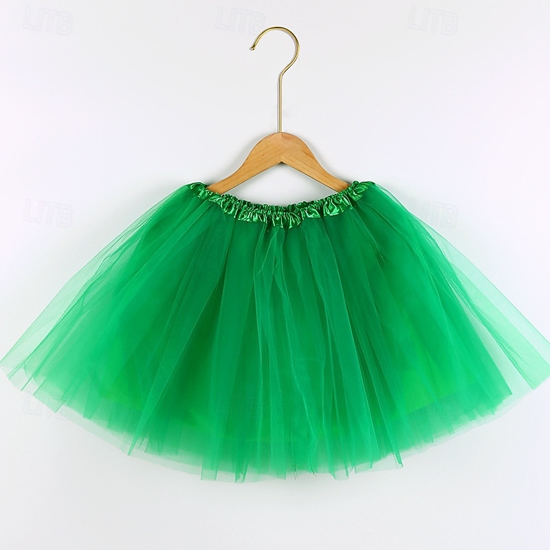 Fancy Costume Tulle Skirt Tutu Skirt Retro Vintage 1980s Layered Puffy Neon Adults' Women's Halloween Carnival Party Performance Dance Ballet Dress Up 2026 - $17.49 –P8