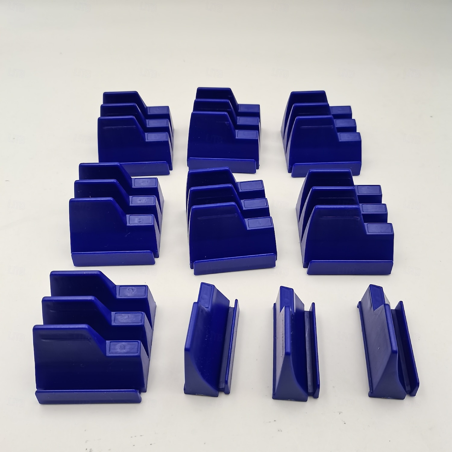 Набор магнитных шестигранных ключей — профессиональный модульный ящик для инструментов, прочный полипропиленовый материал, вертикальный органайзер для инструментов с 23 отделениями, черно-красный, 2026 - $16.99 –P20