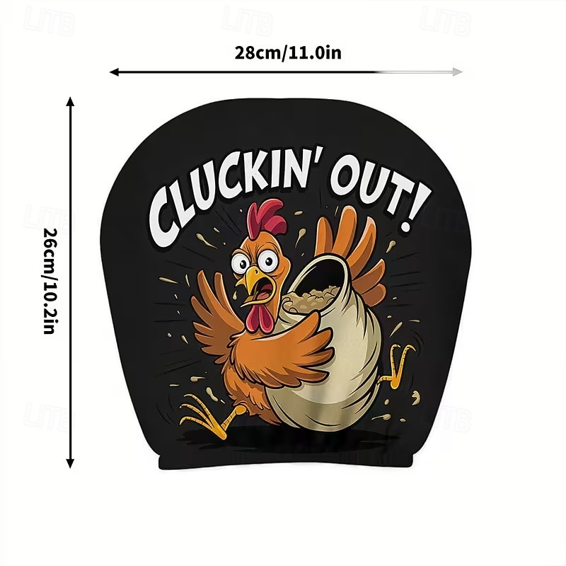 2 יחידות כיסויי משענות ראש לרכב עם הדפסה מצוירת של חיות חמודות, ללא מילוי, אביזרי פנים לרכב, כיסויי משענות ראש אוניברסליים לרכב, קישוטי פנים לרכב, מתאים לשימוש בכל מזג אוויר ללא מילוי 2026 - $8.99 –P29