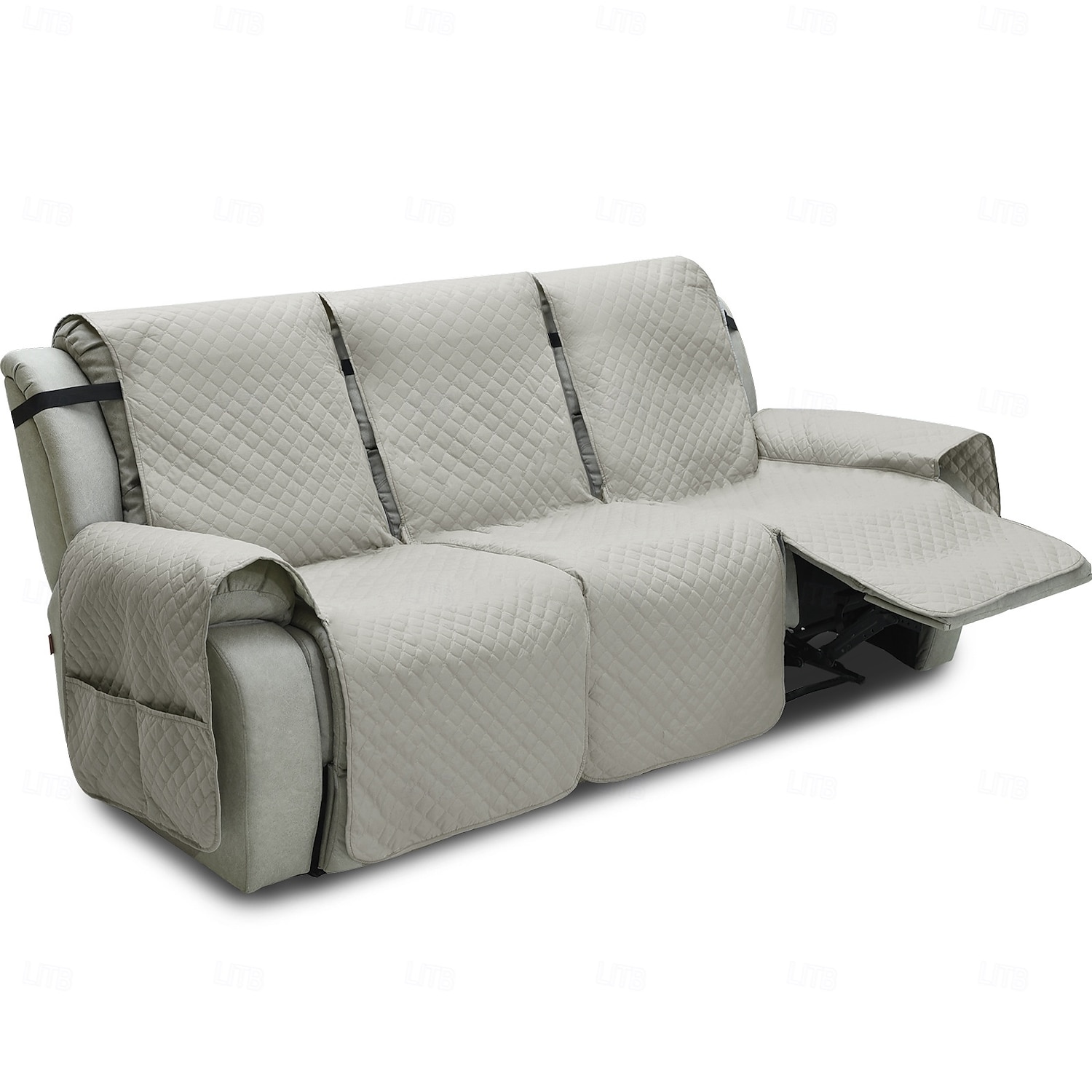 Wodoodporna pikowana mata na sofę rozkładaną, podwójna, potrójna, ochraniacz na sofę, do domu, salonu, prezent dla właścicieli zwierząt 2026 - $58.99 –P17