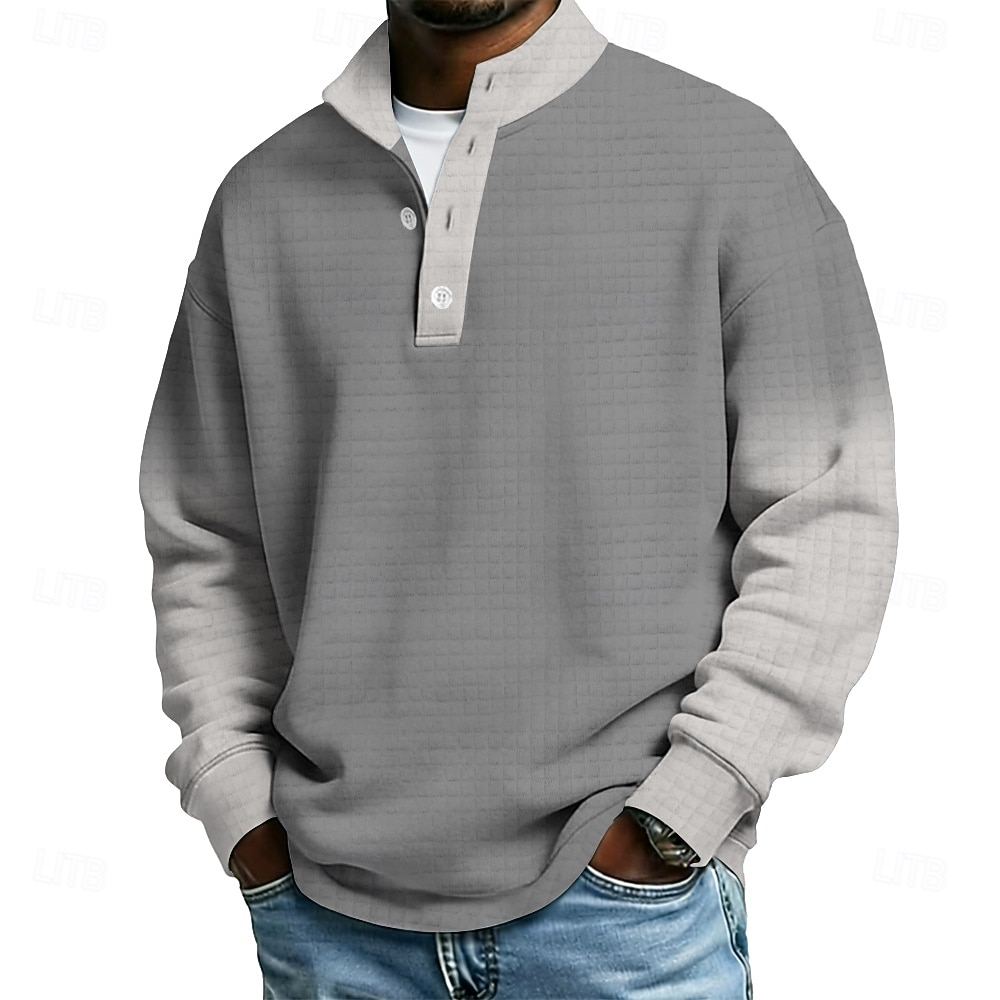 Ανδρικά Συνδυασμός Χρωμάτων Διαβάθμιση χρώματος Βάφλα Πουλόβερ Μοντέρνα Καθημερινά Καθημερινό Ζιβάγκο Σπίτι ΕΞΩΤΕΡΙΚΟΥ ΧΩΡΟΥ Streetwear Γραφείο Θαλασσί Πράσινο του τριφυλλιού Σκούρο μπλε Γκρίζο 2026 - $30.99 –P3