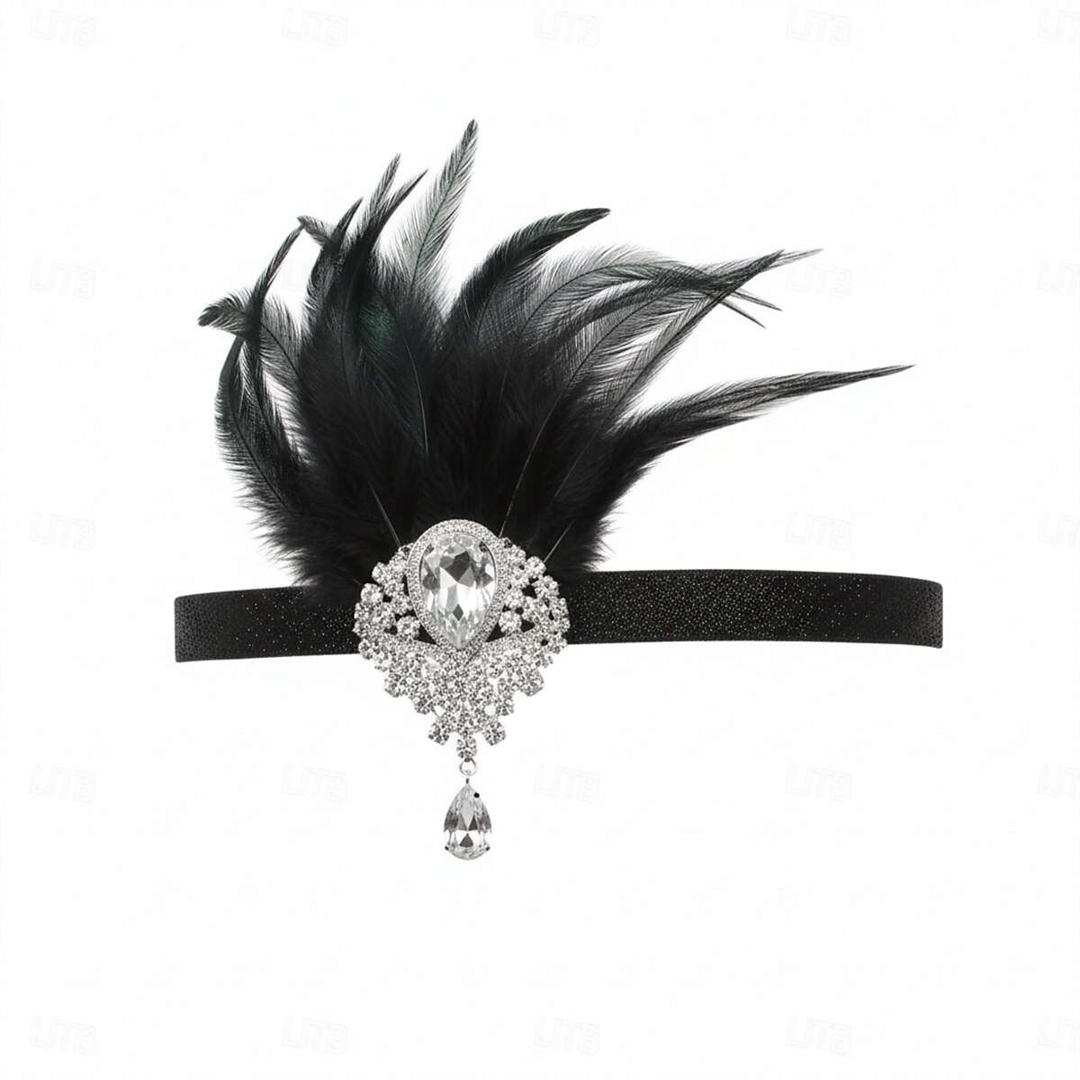 Retro Vintage Goldene Zwanziger 1920er Flapper-Stirnband Der große Gatsby Flapper-Mädchen Kostüm Damen Halloween Karneval Maskerade Karneval Erwachsene Stirnband Ganzjahres 2026 - $21.99 –P5