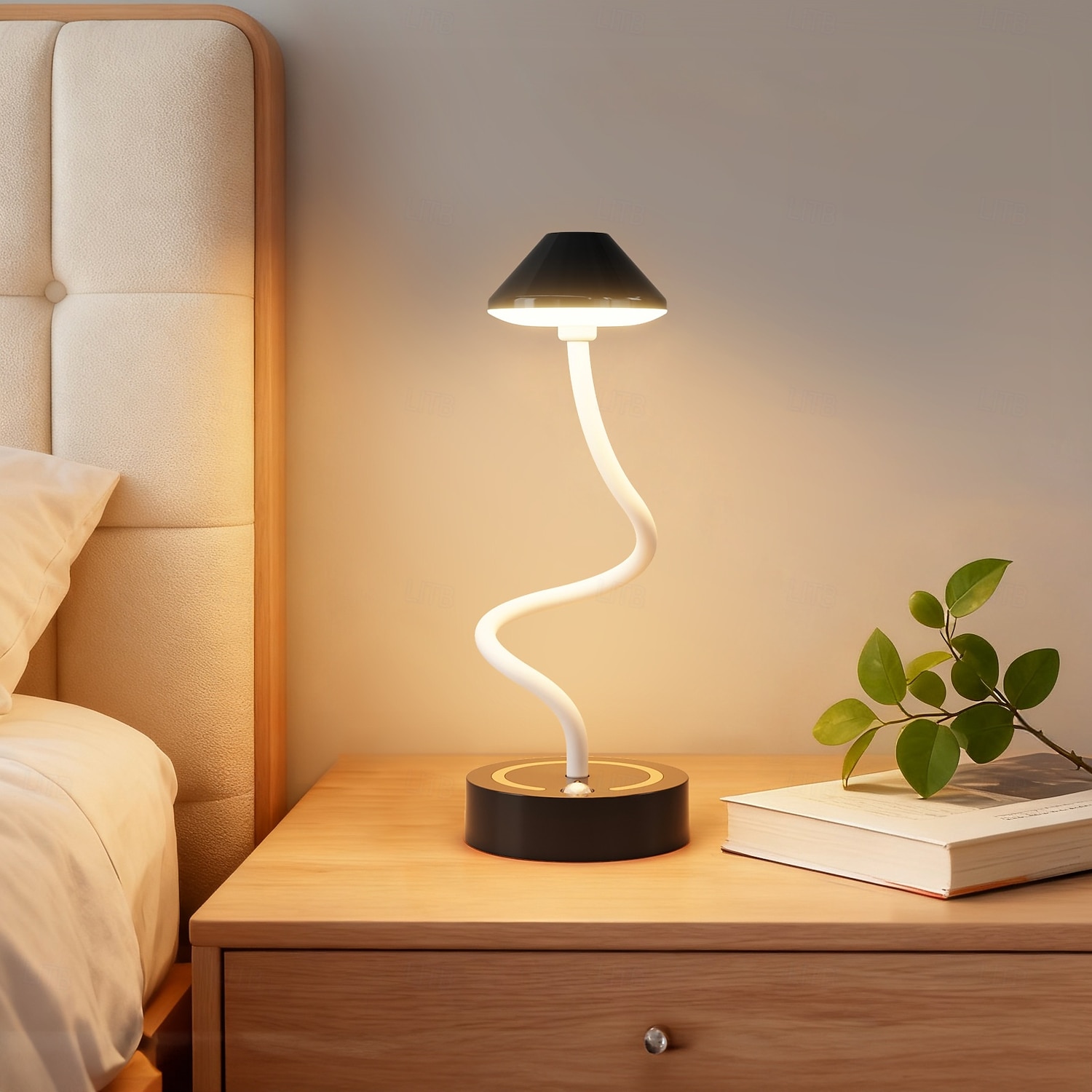 Cordless Table Lamps Rechargeable, Battery Operated LED Desk Lamp Outdoor Waterproof Portable Touch Dimmable Table Night Light for Patio Restaurant Dining Home Black 2026 - $27.99 –P3