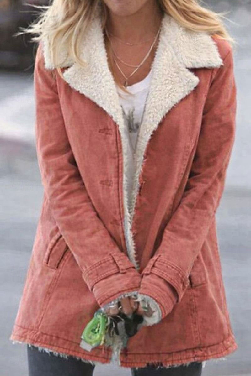 Per donna Cappotto Teddy Giacca Casual Confortevole Traspirante Tasca Bottoni Casual Semplice Vacanza Streetwear Casuale Abbigliamento quotidiano Monopetto Regolare Collo ripiegato Vestibilit del 2026 a $37.99 –P1