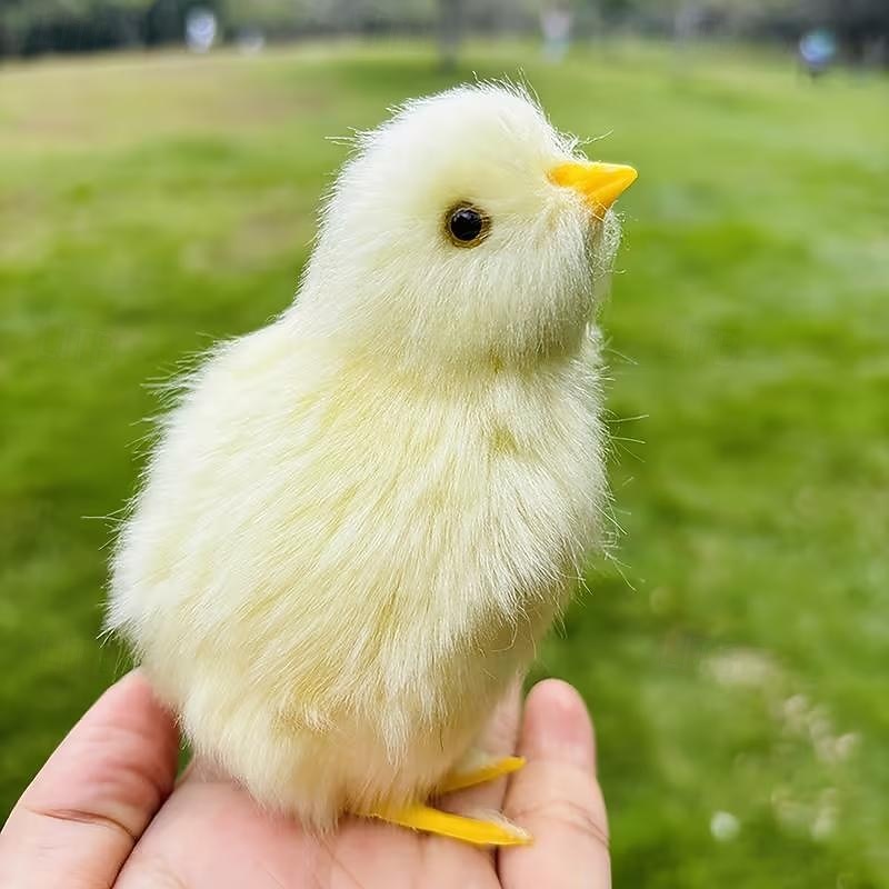 6 декоративных коллекционных фигурок пасхальных цыплят, незаменимые элементы весеннего пасхального декора для дома и сада, идеально подходят для пасхальных подарочных корзин, весеннего декора, 2026 - $38.99 –P9