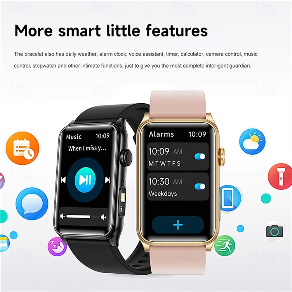G50 Smart Watch 1.57 inch Smartwatch Fitness Running Watch Bluetooth Pedometer Call Reminder Fitness Tracker Compatible with Smartphone Unisex Long Standby Hands-Free Calls Message Reminder IP 67 2026 - $48.99 –P9