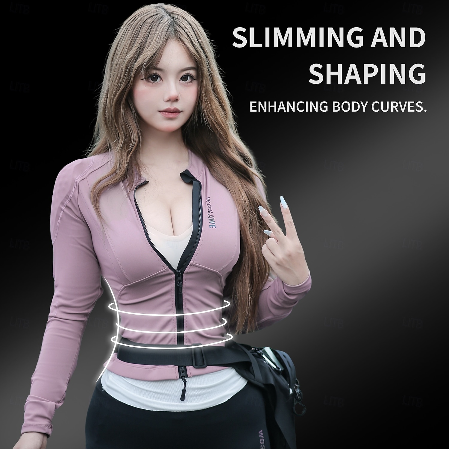 WOSAWE Spring/Summer Women's Motorcycle Top Yoga Running Sportswear High Elasticity Skin friendly Jacket Detachable CE Soft Protective Gear MD292/ME322 2026 - $119.99 –P20