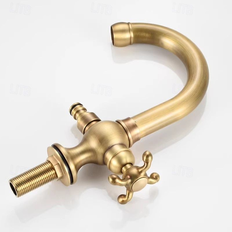 Bathroom Sink Faucet - Rotatable Electroplated Mount Outside Single Handle One HoleBath Taps 2026 - $165.99 –P7