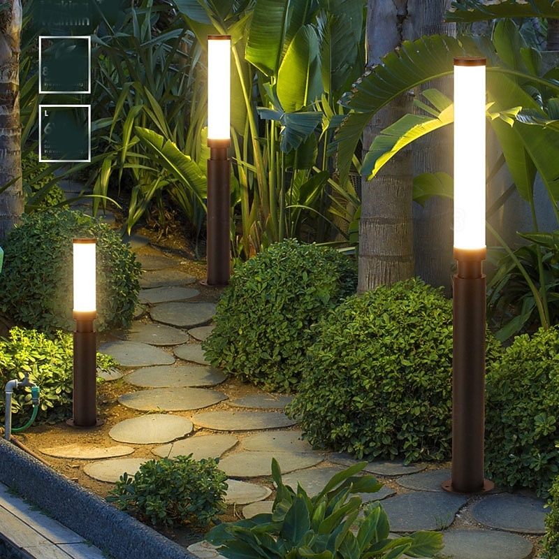 Modern Creative Outdoor Lights 60/80/100cm Bollard Lights LED Waterproof Garden Lights Pathway Lights 2026 - $257.19 –P7