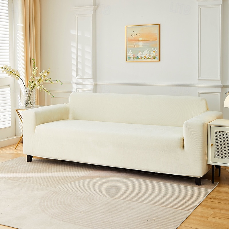 2026年 伸縮性のあるジャカード生地のストレッチソファカバー、ソファーカバー、セクショナルL字型ソファースリップカバー、コーナーケース、リビングルーム用、1、2、3、4人掛け  コレクション – $52.99 –P6