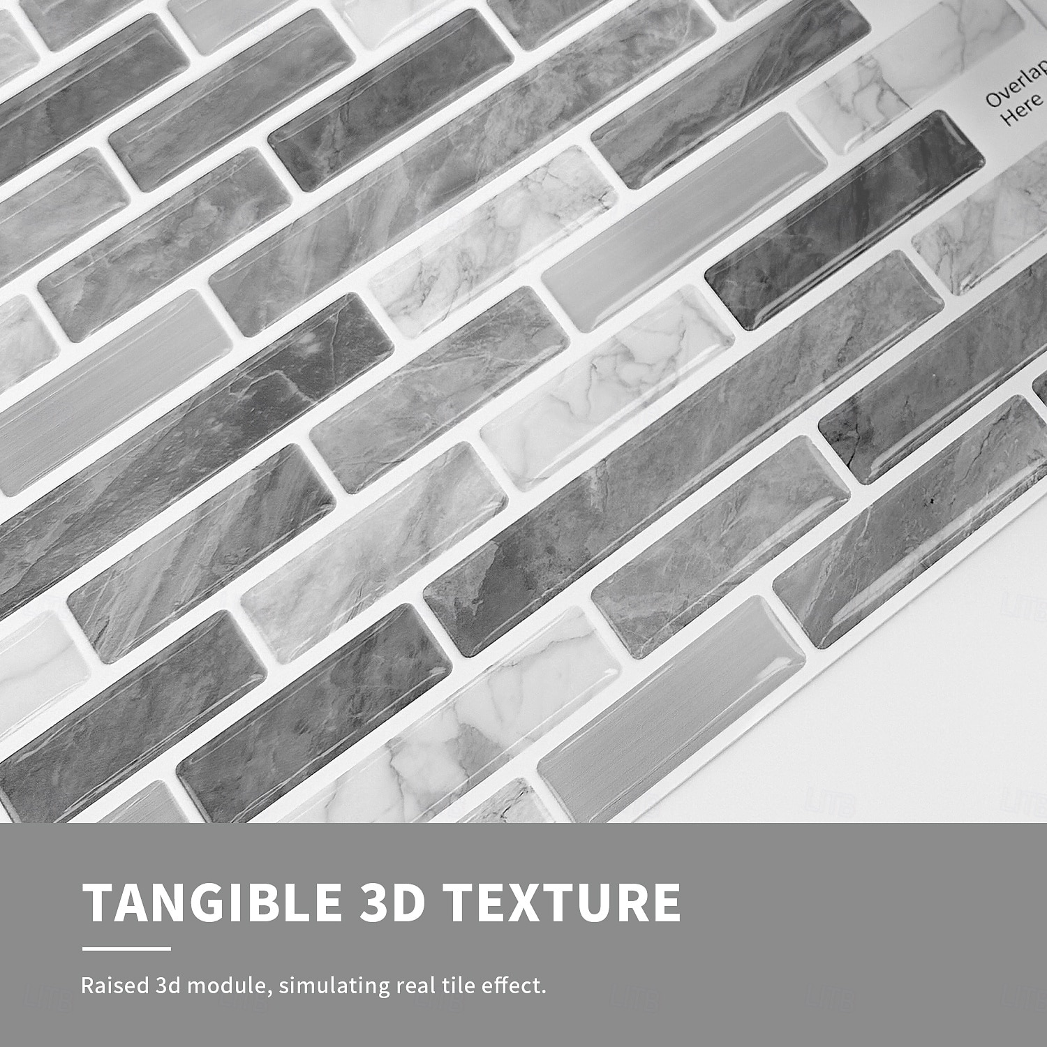 Azulejos autoadhesivos de mármol para salpicadero, 10 hojas, para cocina, lavadero, caravana, alquiler, 12 x 12 pulgadas 2026 - $56.99 –P7