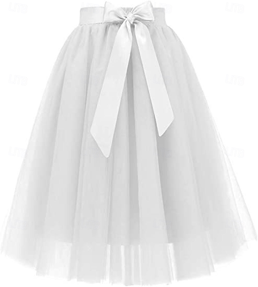 Fantasia fantasia saia de tule Saia Tutu Anos 50 Retro Vintage Anos 80 Multi Camadas Inchado Neon Adulto Mulheres Dia Das Bruxas Carnaval Festa Espetáculo Dança Balé Vestir-se de 2026 por $44.99 –P7