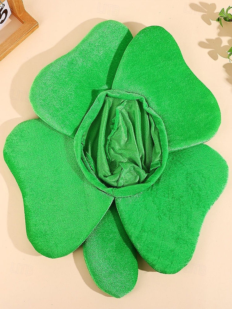 Chapeau trèfle vert en polyester pour homme, modèle léger, parfait pour la Saint-Patrick et les festivités du carnaval. de 2026 ? $24.99 –P4